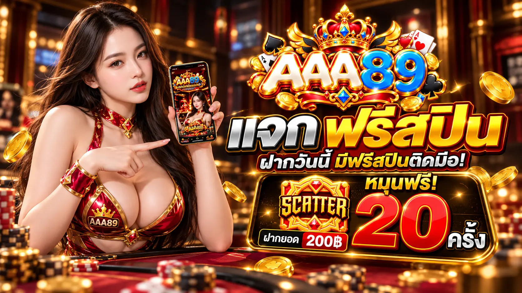 AAA89 โปรฝาก200