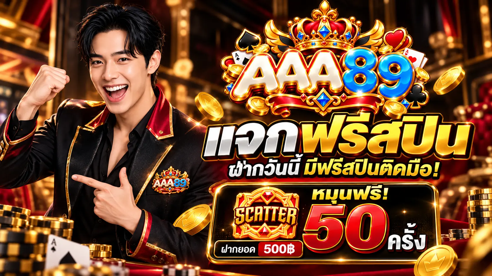 AAA89 โปรฝาก500