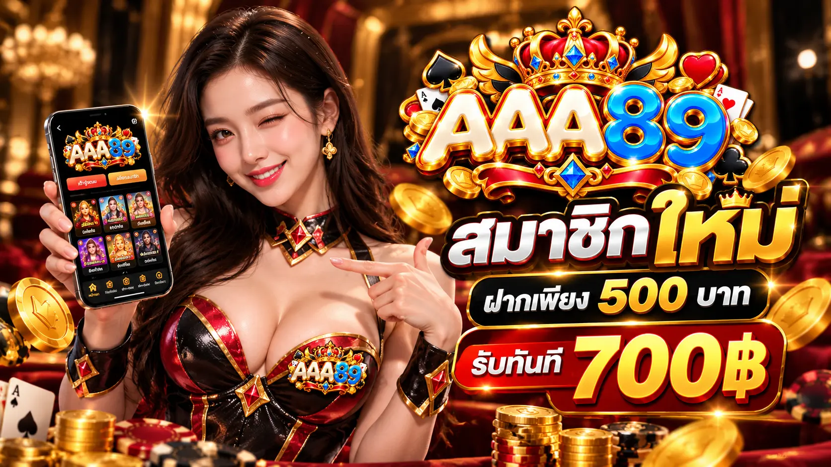 AAA89 โปรสมาชิกใหม่